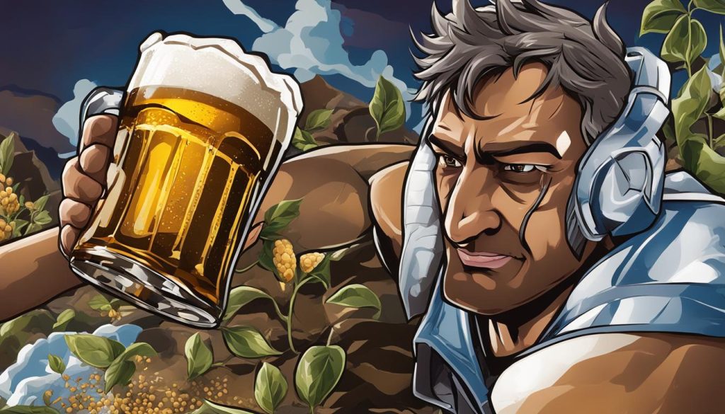 effects of beer on testosterone levels