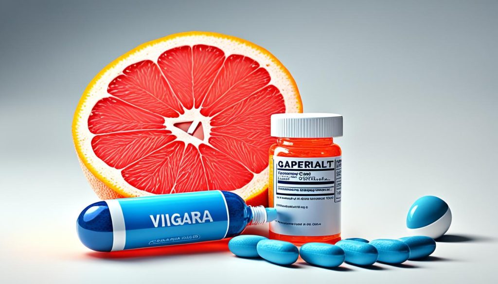 Grapefruit and Viagra interaction